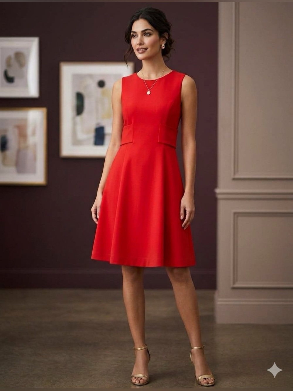 Kate Spade New York "Miki" Bow Back Dress
Gorgeous, vibrant "Maraschino" size 6